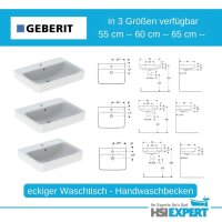 Geberit Vorwandelement Waschtisch Grohe Armatur Komplettset 60 cm