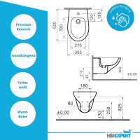 Geberit Vorwandelement Bidet Set Aquando Wandbidet Komplettset