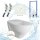 Geberit Vorwandelement Bidet Set Aquando Wandbidet Komplettset