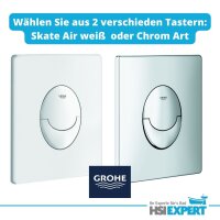 Grohe Vorwandelement Rapid 3in1 Nero WC spülrandlos Drückerplatte