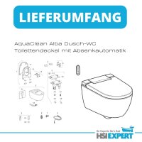 Geberit AquaClean Alba WC-Komplettanlage Dusch-WC
