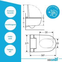 Geberit AquaClean Alba WC-Komplettanlage Dusch-WC