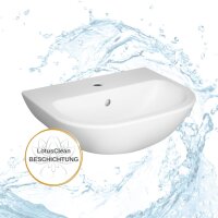 HGMBAD Handwaschbecken 450x355mm weiß mit Beschichtung